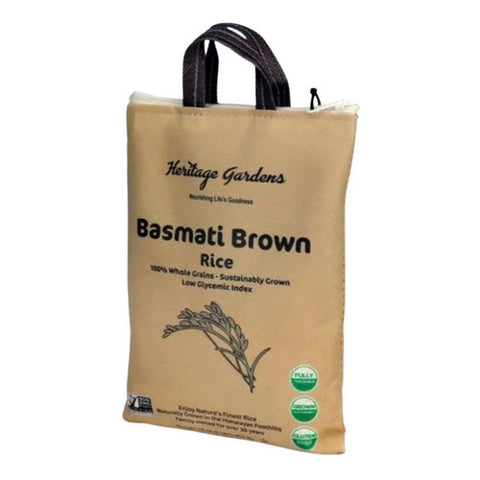 Heritage Gardens, Brown Basmati Rice, 2 Lbs(Case Of 5)