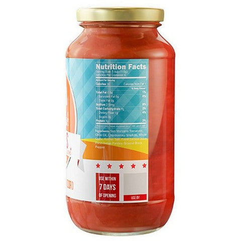 Frik & Frak, K I S S Sauce Pasta, 24 Oz(Case Of 6) Frik & Frak