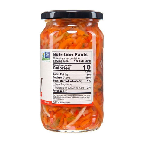 Pickerfresh, Pickled Veggie Slaw, 16 Oz(Case Of 6)
