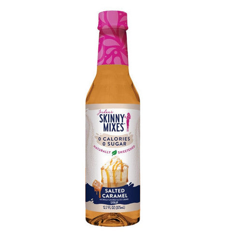 Skinny Syrups, Naturally Sweetened Salted Caramel, 12.7 Oz(Case Of 6) Skinny Syrups