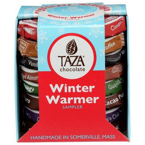 Taza Chocolate, Organic Love You More Sampler Chocolate, 10.8 Oz(Case Of 6)