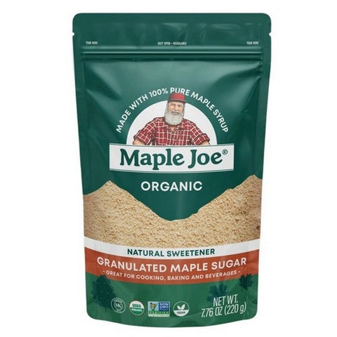 Maple Joe, Organic Granulated Maple Sugar, 7.76 Oz(Case Of 12)