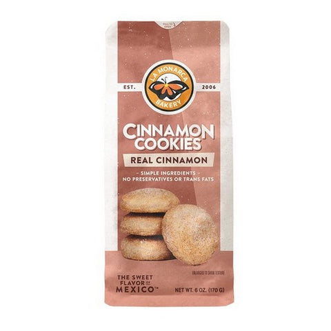 La Monarca Bakery, Cinnamon Cookies, 6 Oz(Case Of 8)