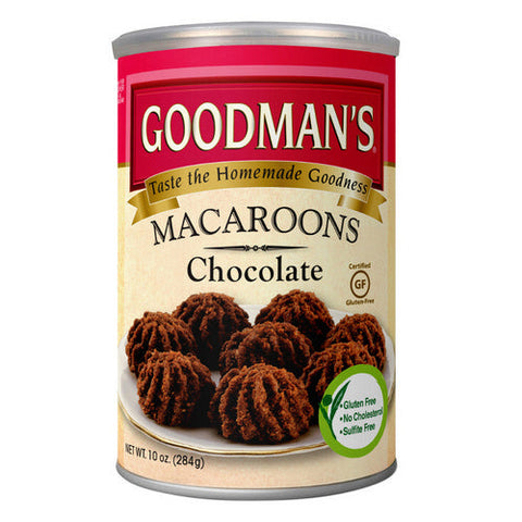 Goodmans, Chocolate Macaroons, 9 Oz(Case Of 12) Goodmans
