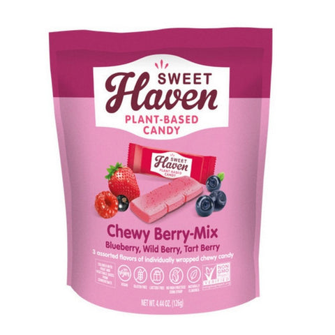 Sweet Haven, Candy Chewy Berry Pouch, 4.4 Oz(Case Of 6)