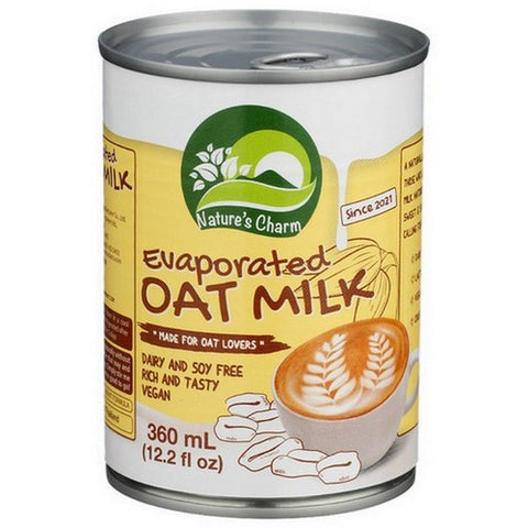 Natures Charm, Evaporated Oat Milk, 12.2 Oz(Case Of 6)