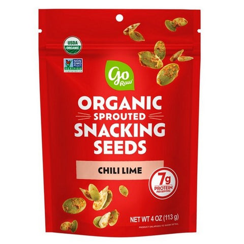 Go Raw, Seeds Chili Lime, 4 Oz(Case Of 6)