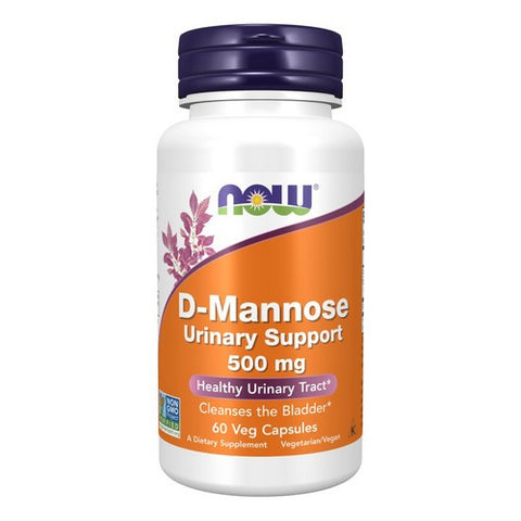 Now Foods, D-Mannose Urinary Support, 500 Mg, 60 VegCaps