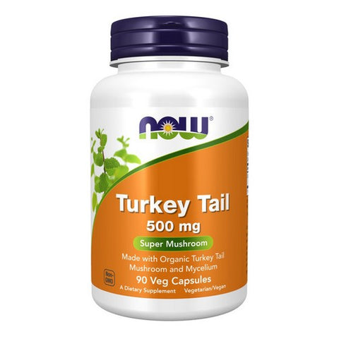 Now Foods, Turkey Tail, 500 mg, 90 VegCaps
