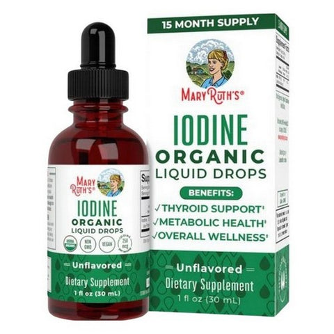 MaryRuth's, Organics Iodine Liquid Drops, 1 Oz