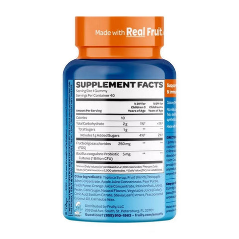 Smurfs, Kids Digestive Support, 40 Gummies