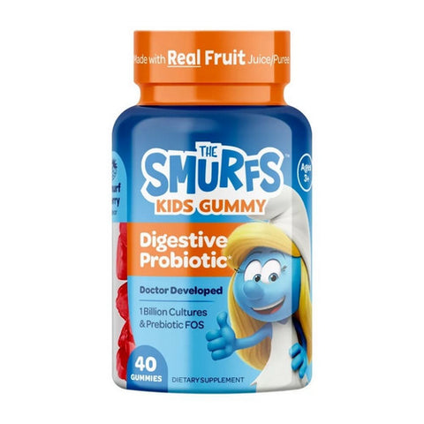 Smurfs, Kids Digestive Support, 40 Gummies
