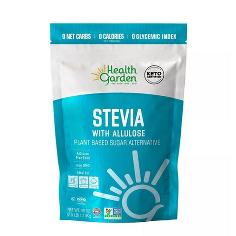 Health Garden, Allulose Stevia Blend, 2.5 Lbs