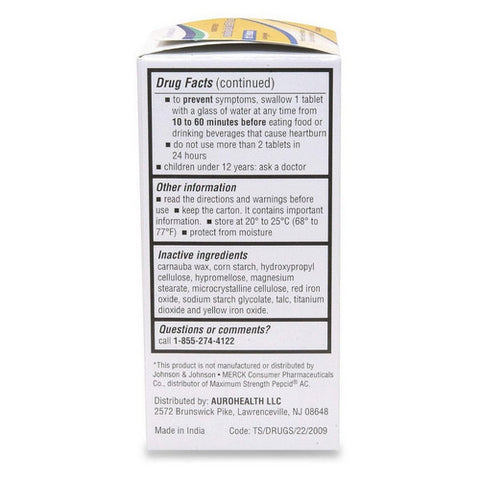 Auro Health, Famotidine, 100 Tabs