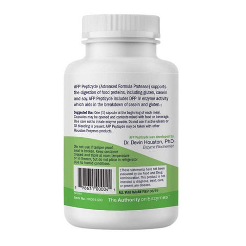 Houston Enzymes, AFP Peptizyde, 180 Caps
