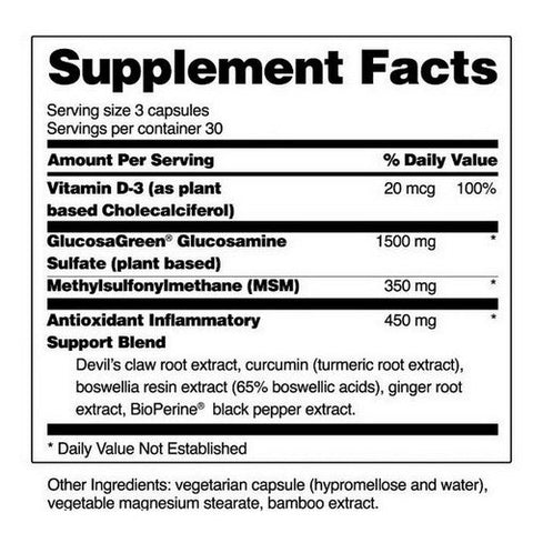 Snap Supplements, Joint Health, 90 Caps Snap Supplements