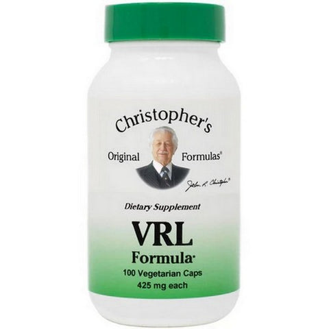 Dr. Christophers Formulas, VRL Formula Capsule, 100 Caps