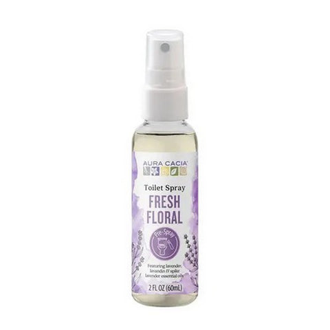 Aura Cacia, Fresh Floral Toilet Spray, 2 Oz