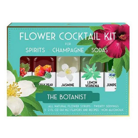 The Humble Co, Floral Elixir The Botanist Floral Cocktail Kit, 5 Count (2 Oz)