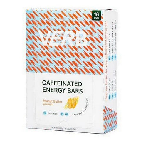 The Humble Co, Peanut Butter Crunch Caffeinated Energy Bar, 16 Count