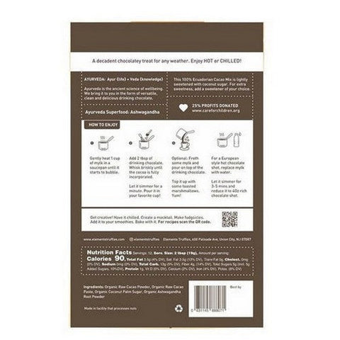 The Humble Co, Ashwagandha Drinking Hot Chocolate Mix, 8 Oz The Humble Co