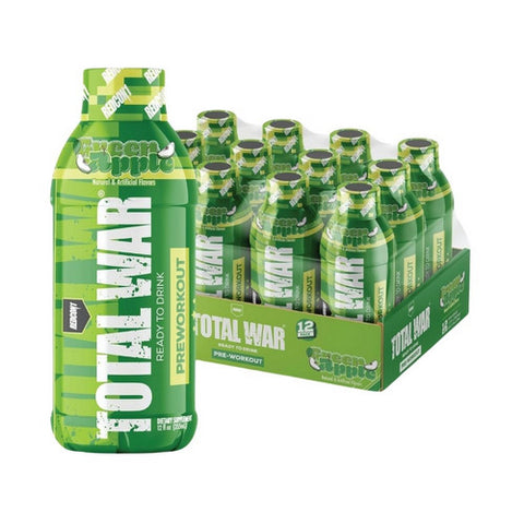JST WRK Energy, RedCon1 Total War Green Apple, 12 Count
