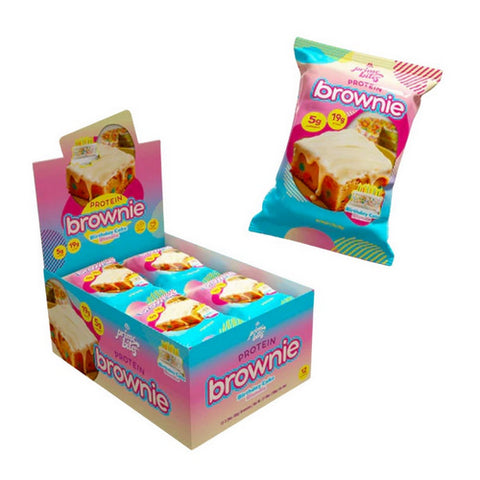 Prime Bites Birthday Cake Blondie 12 Count by Shameless Snacks