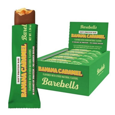 Pure Protein, Soft Protein Bars Banana Caramel, 12 Count