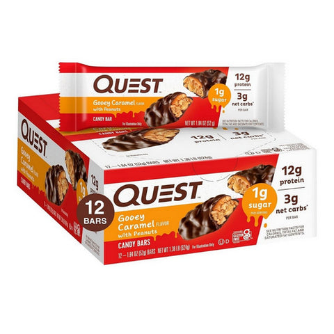 Quest Nutrition Gooey Caramel Candy Bites 8 Count by Pure Protein