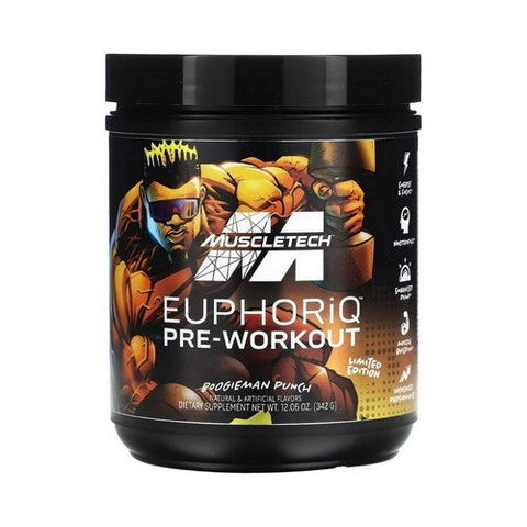 Muscletech, EuphoriQ Pre-Workout Boogieman Punch, 340 Grams Muscletech
