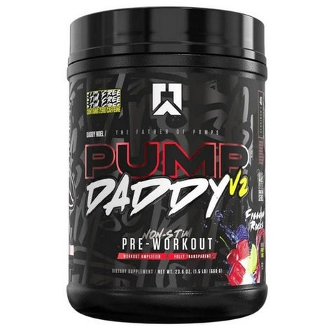 Ryse Supplements, Pump Daddy V2 Non Stim Pre-Workout Freedom Rocks, 650 Grams