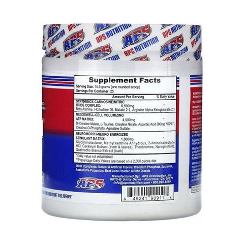 Aps Nutrition, Mesomorph Watermelon, 388 Grams Aps Nutrition