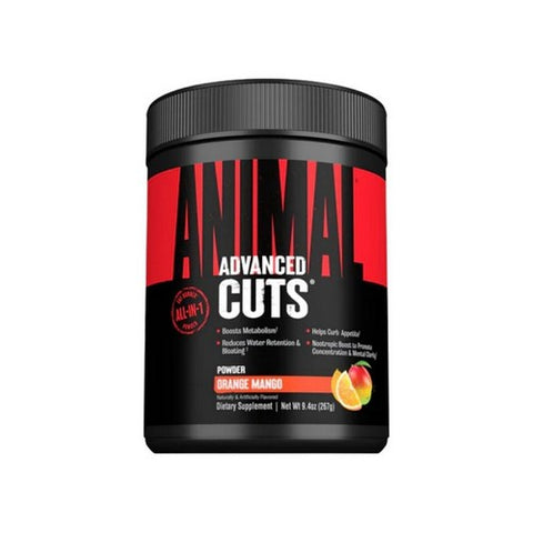 Animal Cuts Powder Orange Mango 248 Grams by Universal Nutrition