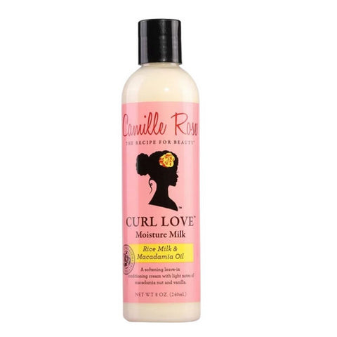 Curl Love Moisture Milk Leave-In Conditioner with Rice Milk and Macadamia Oil 8 Oz by Camille Rose