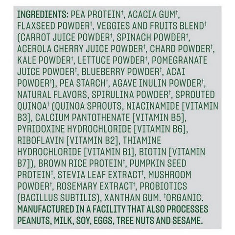 Vega, One Organic All In One Shake French Vanilla, 24.3 Oz