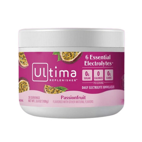 Ultima Replenisher, Electrolyte Drink Mix Passionfruit, 3.8 Oz