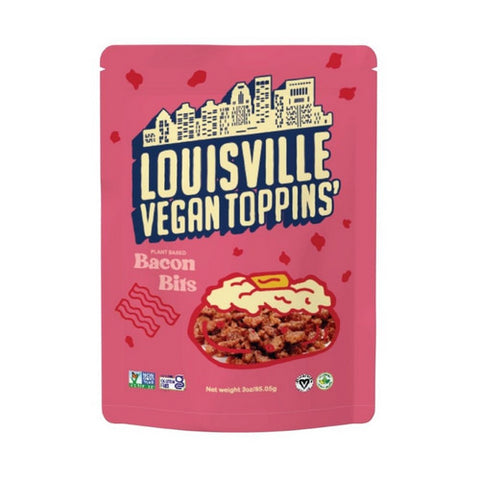 Toppins Bacon Bits 3 Oz (Case Of 10) by Louisville Vegan Jerky