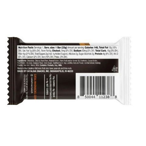 Catalina Crunch, Cky Dark Chocolate Peanut Butter Bar, 1.16 Oz (Case of 24)