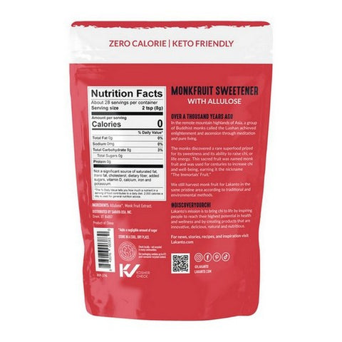 Lakanto, Lakanto Monkfruit Sweetener With Allulose Classic, 16 Oz (Case of 8)