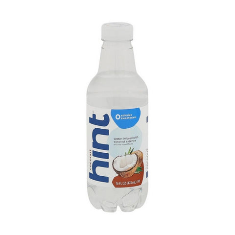 Hint, Coconut Water, 16 Oz (Case Of 12)
