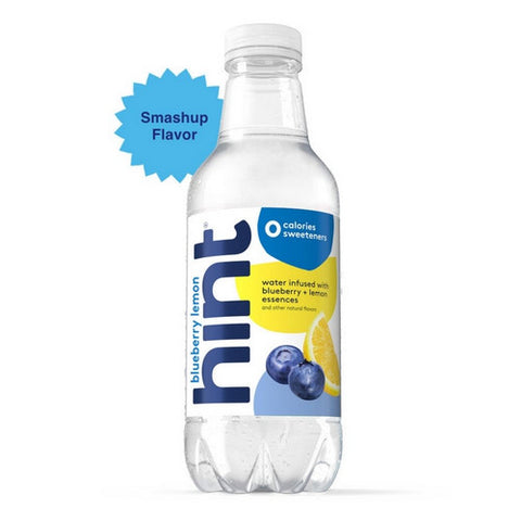 Water Infused With Blueberry And Lemon 16 Oz (Case Of 12) by Hint