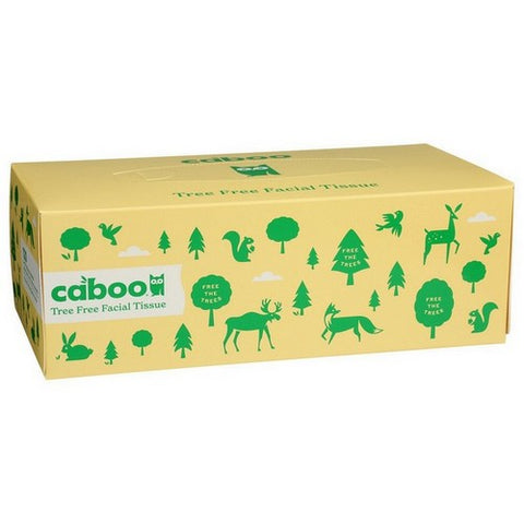 Caboo, Tree Free Facial Tissue, 1 Count (Case Of 12)