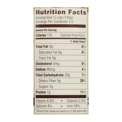 Natural Value, Organic Black Beans, 15 Oz (Case Of 12)