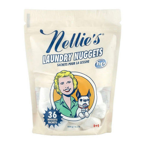 Natural Laundry Nuggets 36 Count (Case Of 12) by Nellie's