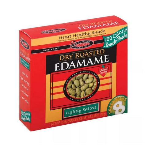 Dry Roasted Edamame Lightly Salted Snack O.79 X 8 (Case Of 12) by Seapoint Farms