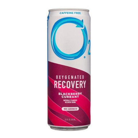 O2, O2 Sports Recovery Drink Blackberry Currant, 12 Oz (Case Of 12)