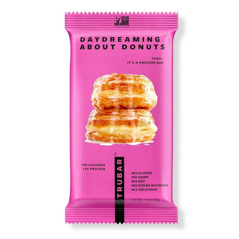 Trubar, Daydreaming About Donuts Protein Bar, 1.76 Oz (Case Of 12)