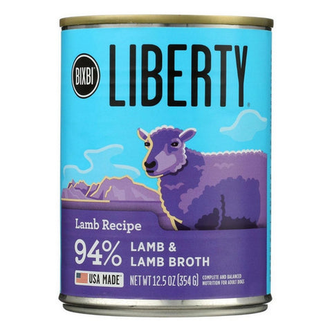 Liberty Lamb And Broth Canned Dog Food 12.5 Oz (Case Of 12) by Bixbi