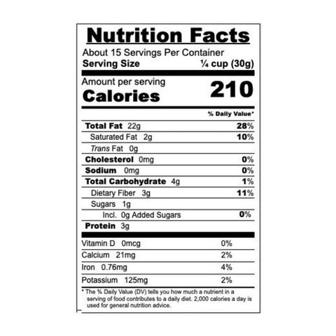 Ferris, Peacans Raw, 16 Oz (Case Of 12)