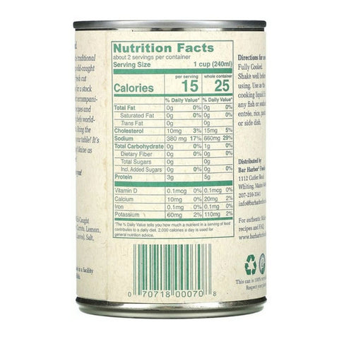 Bar Harbor, Fish Stock, 14.5 Oz